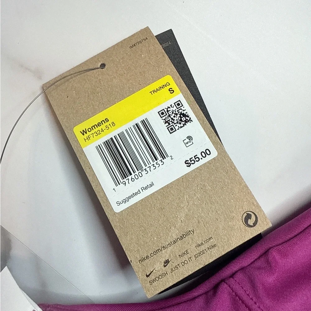 NWT Nike Pro Indy Plunge Sports Bra - Picture 5 of 5